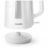 Philips Kettle Series 3000 HD9318/00 Electric, 2200 W, 1.7 L, Plastic, 360° rotational base, White