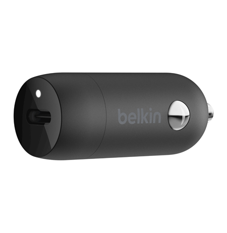 Belkin 20W USB-C PD Car Charger BOOST CHARGE Black