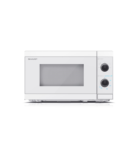 Sharp Microwave Oven  YC-MS01E-C Free standing, 20 L, 800 W,  White