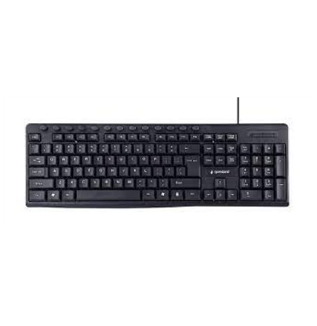 Gembird Multimedia Keyboard KB-UM-107	 Wired, US, Black