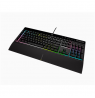 Corsair K55 RGB PRO XT Gaming keyboard, RGB LED light, US, Wired, Black