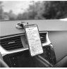 ColorWay Magnetic Car Holder For Smartphone Dashboard-2 Gray, Adjustable, 360 °