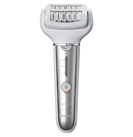 Panasonic Epilator ES-EL9A-S503 Operating time (max) 30 min, Number of power levels 3, Wet & Dry, White/Silver