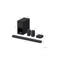 Sony HT-S40R Black 5.1 channels 600 W