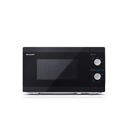 Sharp Microwave Oven  YC-MS01E-B Free standing, 20 L, 800 W, Black