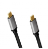 Logilink | USB 2.0 Type-C | C/M to C/M, PD3, alu | CUA0106 USB 2.0 Type-C cable | USB-C (male) | USB-C (male)