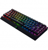 Razer Mechanical Gaming Keyboard BlackWidow V3 Mini HyperSpeed  RGB LED light, US, Wireless, Black,  Green Switch