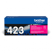 BROTHER TN-423M MAGENTA HIGH YIELD TONER, 4,000P