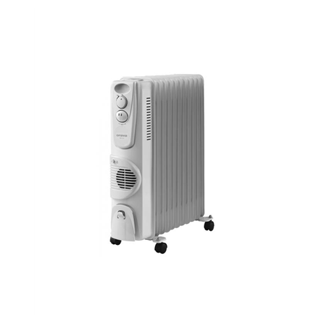 ORAVA OH-11A  Electric oil heater,  1000 W, 1500 W and 2500  W, Number of power levels 3, White