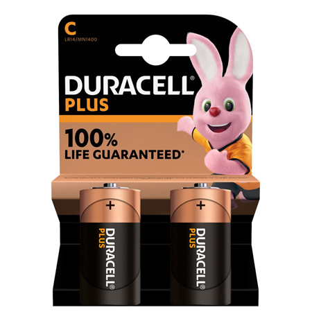 Duracell Plus MN1400 C, Alkaline, 2 pc(s)