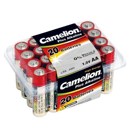 Camelion LR6-BP20 AA/LR6, Plus Alkaline, 20 pc(s)