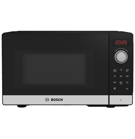 Bosch Microwave Oven FFL023MS2 Free standing, 20 L, 800 W, Black