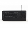 Gembird Multimedia Keyboard KB-UML-03	 Wired, US, Black