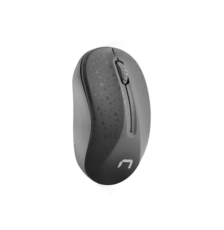 Natec Mouse, Toucan, Wireless, 1600 DPI, Optical, Black-Grey