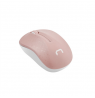 Natec Mouse, Toucan, Wireless, 1600 DPI, Optical, Pink-White