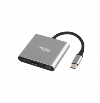 NATEC multi port Fowler USB-C pd. USB 3.0. HDMI 4K