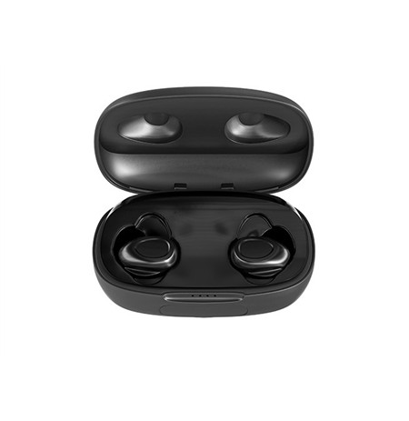 Natec Earphones, Soho, TWS, Wireless, Microphone, Black