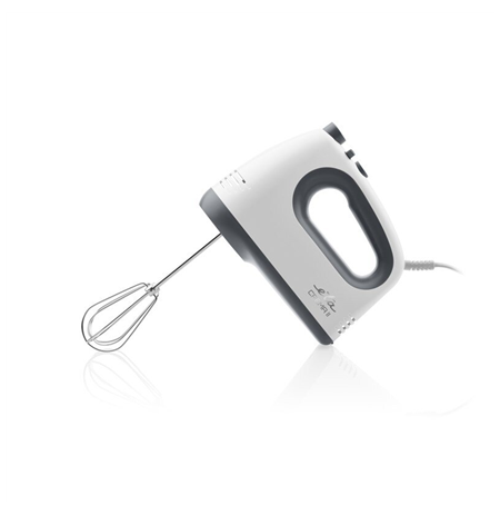 ETA Hand mixer Crema II ETA005290000 Hand Mixer, 300 W, Number of speeds 5, Turbo mode, White/Grey