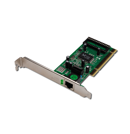 Digitus Gigabit Ethernet PCI Network Card DN-10110 PCI, 1000 Mbit/s