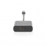 Digitus USB Type-C to HDMI Adapter DA-70852 0.15 m, Black, USB Type-C