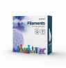 Flashforge ABS Filament 1.75 mm diameter, 1 kg/spool, Silver