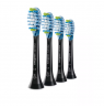 Philips C3 Premium Plaque Defence HX9044/33 4x Black sonic toothbrush heads