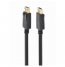 Gembird | DisplayPort cable, 4K | Black | 2x Displayport (male) | DisplayPort to DisplayPort | 5 m