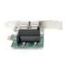 Digitus Gigabit Ethernet PCI Express Card, 2-port 32-bit, low profile bracket, Intel chipset DN-10132