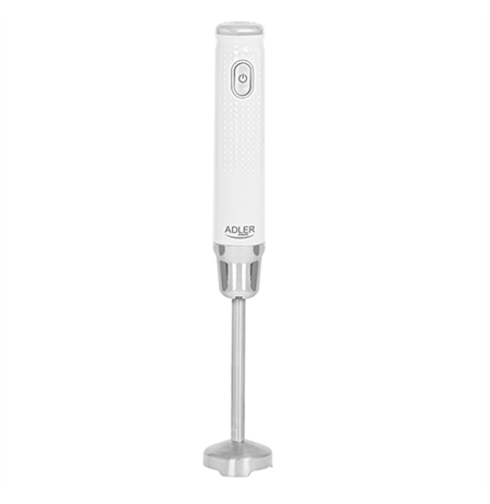 Adler AD 4617w Hand Blender, 350 W, Number of speeds 1, White