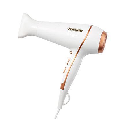 Mesko Hair Dryer MS 2250 2100 W, Number of temperature settings 3, White