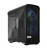 Fractal Design | Torrent Compact RGB TG Light Tint | Side window | Black | ATX