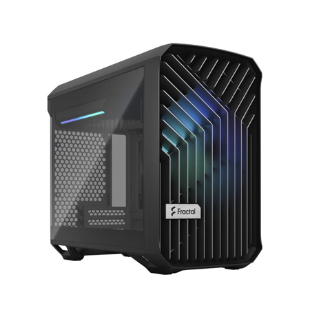 Fractal Design Torrent Nano RGB TG Light Tint Side window, Black