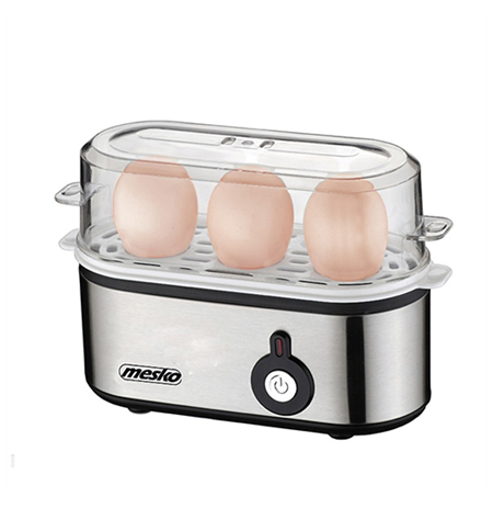 Mesko Egg boiler MS 4485 Stainless steel, 210 W, Functions For 3 eggs