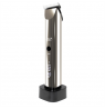 Adler Hair Clipper AD 2834 Cordless or corded, Number of length steps 4, Silver/Black
