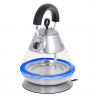 Adler Kettle AD 1282 Electric, 1850 W, 1.5 L, Glass/Stainless steel, 360° rotational base, Inox