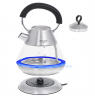 Adler Kettle AD 1282 Electric, 1850 W, 1.5 L, Glass/Stainless steel, 360° rotational base, Inox