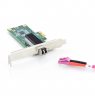 Digitus SFP Gigabit Ethernet PCI Express Card 32-bit, low profile bracket, Intel WGI210 chipset DN-10160