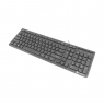 Natec Keyboard Discus 2 Slim Wired, US Layout, USB 2.0, Black