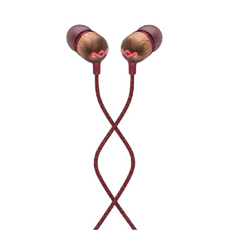 Marley Earbuds  Smile Jamaica Built-in microphone, Wired, In-Ear, Red