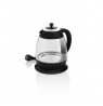 ETA Crystal Kettle ETA315490000 Electric, 2200 W, 1.7 L, Glass, 360° rotational base, Glass/Black