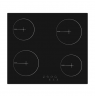 Simfer | Hob | H6.040.DECSP | Vitroceramic | Number of burners/cooking zones 4 | Touch | Black