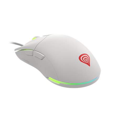 Genesis Ultralight Gaming Mouse Krypton 750 Wired, 8000 DPI, USB 2.0, White