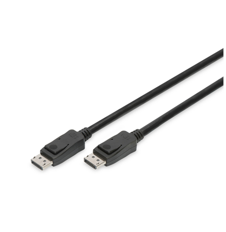 Digitus DisplayPort Connection Cable AK-340106-010-S Black, DisplayPort to DisplayPort, 1 m
