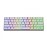 Genesis THOR 660 RGB Gaming keyboard, RGB LED light, US, White, Wireless/Wired, Wireless connection, Gateron Red Switch