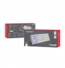 Genesis THOR 660 RGB Gaming keyboard, RGB LED light, US, White, Wireless/Wired, Wireless connection, Gateron Red Switch