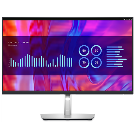 Dell USB-C Hub Monitor P2723DE 27 ", IPS, QHD, 2560 x 1440, 16:9, 5 ms, 350 cd/m², Black, 60 Hz, HDMI ports quantity 1