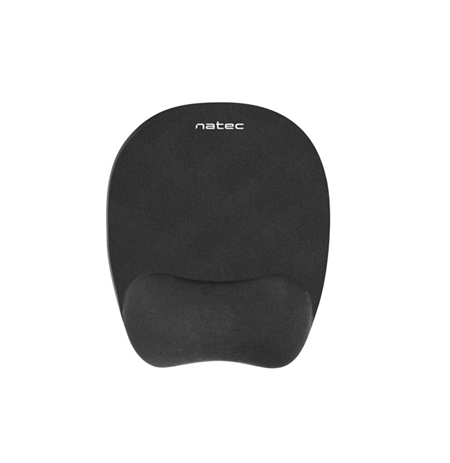 Natec Mouse Pad Chipmunk 195 x 235 x 22 mm, Black