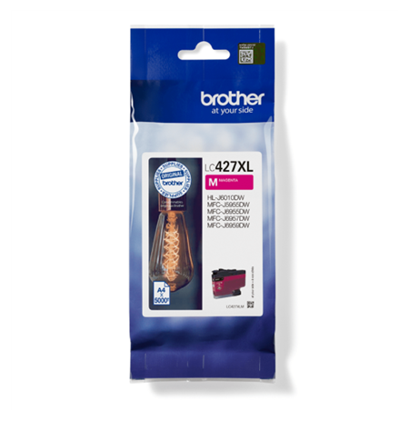 Brother LC427XLM Ink Cartridge, Magenta