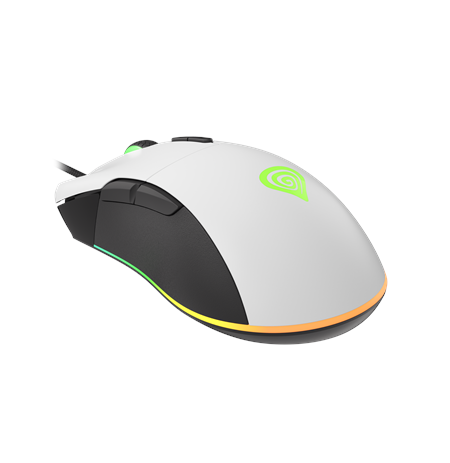 Genesis Gaming Mouse Krypton 290 Wired, 6400 DPI, USB 2.0, White