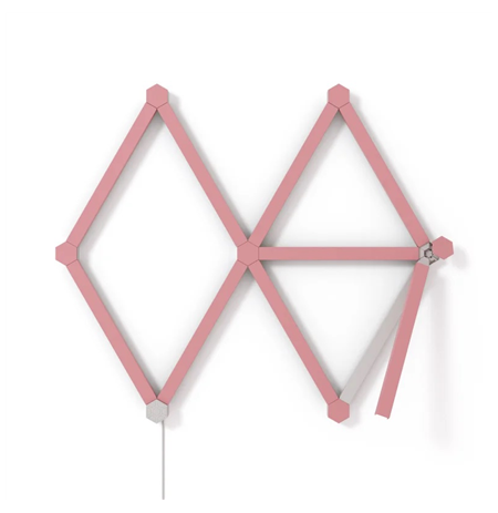 Nanoleaf Lines Skin Pink Matte 9pcs